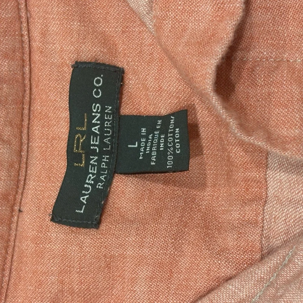Ralph Lauren women’s Casual Shirt - Coral - Picture 8 of 8